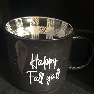 Hobby Lobby Black and White Mug